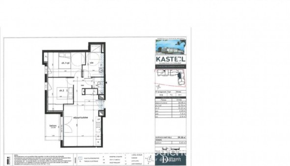 Logement tudiant T3 à Chteaubriant (44110)