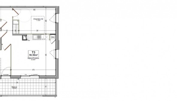 Logement �tudiant T3 &agrave; Ch�tillon sur Cluses (74300)