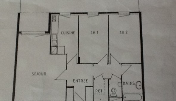 Logement tudiant T3 à Chaussan (69440)