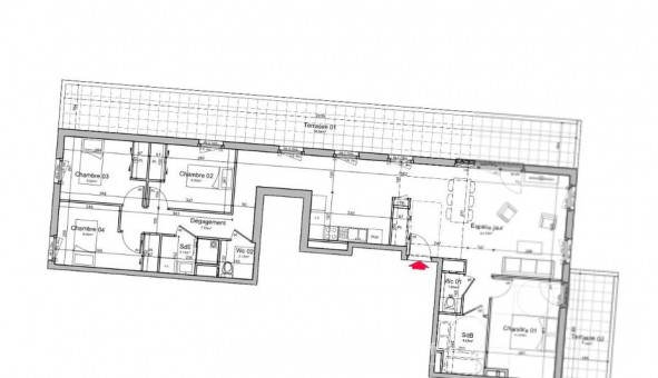 Logement �tudiant T3 &agrave; Chen�ve (21300)