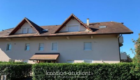Logement étudiant T3 à Chevry (01170)