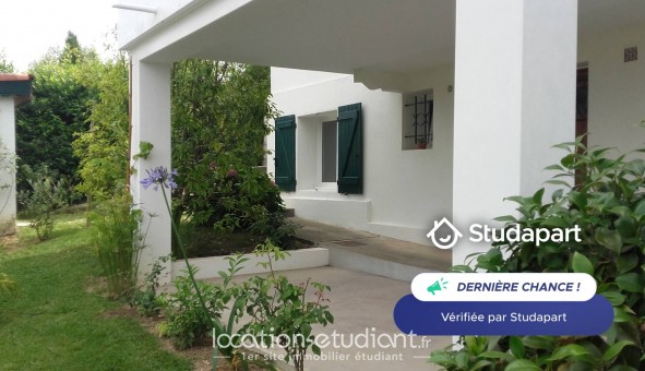Logement �tudiant T3 &agrave; Ciboure (64500)