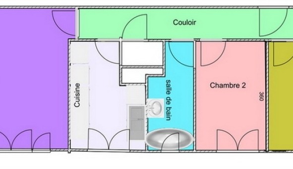 Logement tudiant T3 à Clamart (92140)
