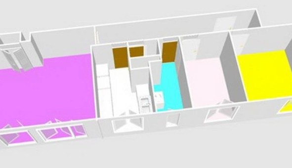 Logement tudiant T3 à Clamart (92140)