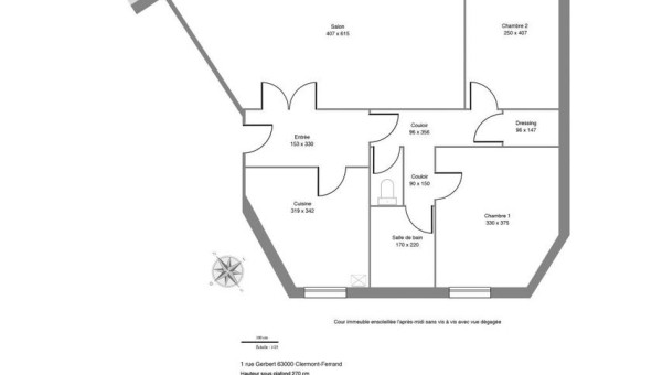Logement �tudiant Location T3 Vide Clermont Ferrand (63000)