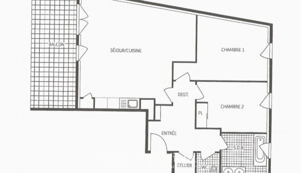 Logement �tudiant Location T3 Vide Clisson (44190)