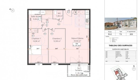 Logement �tudiant T3 &agrave; Cogolin (83310)
