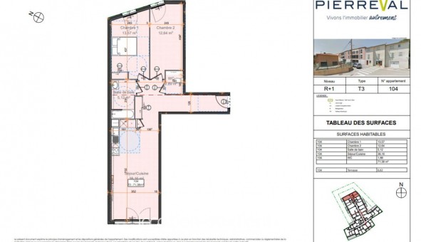 Logement �tudiant T3 &agrave; Cogolin (83310)