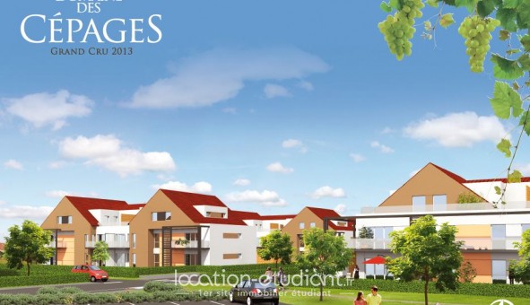 Logement tudiant T3 à Colmar (68000)