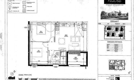 Logement tudiant T3 à Courseulles sur Mer (14470)