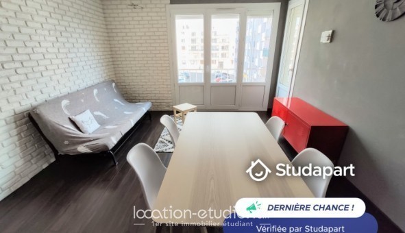 Logement tudiant T3 à Dijon (21000)