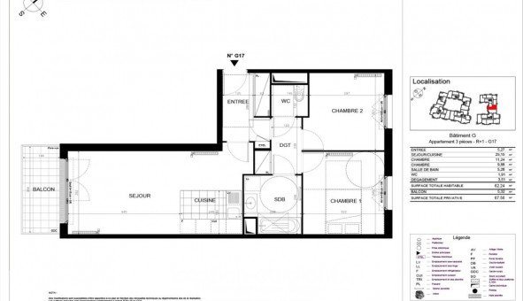 Logement �tudiant T3 &agrave; �taples (62630)