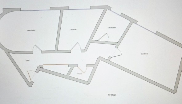 Logement �tudiant T3 &agrave; Fons (30730)