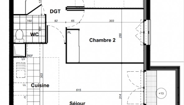 Logement tudiant T3 à Franconville (95130)