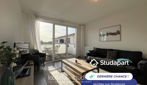 Logement étudiant T3 &agrave; Frouzins (31270)