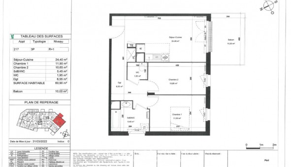 Logement �tudiant T3 &agrave; Gargenville (78440)