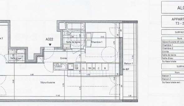 Logement tudiant T3 à Gif sur Yvette (91190)