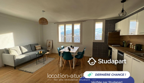 Logement tudiant T3 à Grenoble (38000)