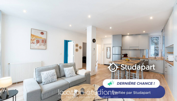 Logement tudiant T3 à Grenoble (38000)
