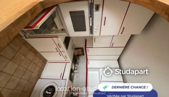 Logement étudiant T3 &agrave; Grenoble (38000)