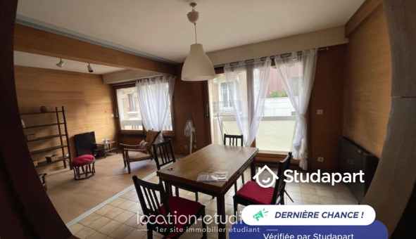 Logement étudiant T3 &agrave; Grenoble (38000)