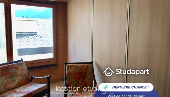 Logement étudiant T3 &agrave; Grenoble (38000)
