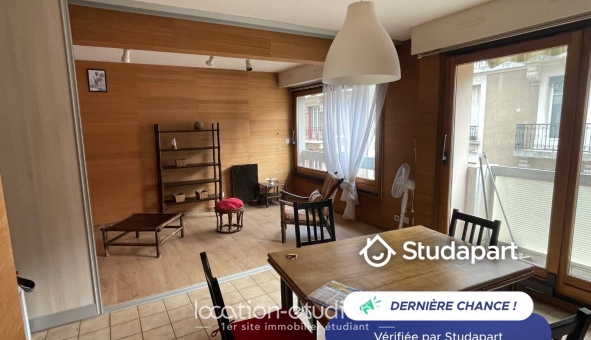 Logement étudiant T3 &agrave; Grenoble (38000)
