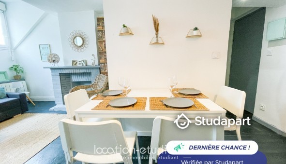 Logement �tudiant T3 &agrave; Grenoble (38000)