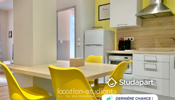 Logement �tudiant T3 &agrave; Grenoble (38000)