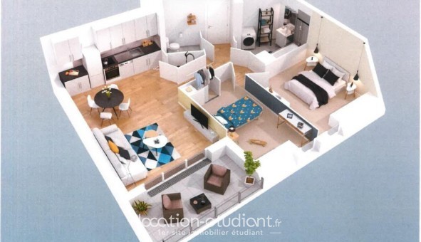 Logement �tudiant T3 &agrave; Gretz Armainvilliers (77220)