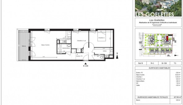 Logement tudiant T3 à Gurande (44350)