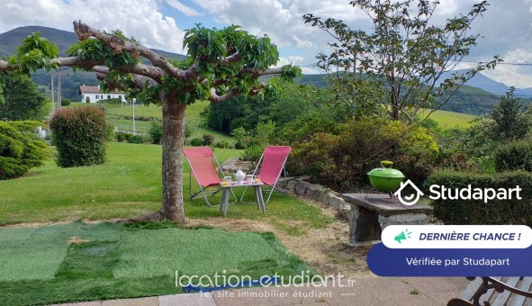 Logement tudiant T3 à Hasparren (64240)