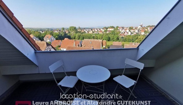 Logement tudiant T3 à Hochfelden (67270)