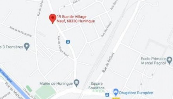 Logement tudiant T3 à Huningue (68330)