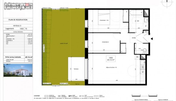 Logement �tudiant Location T3 Vide L'Huisserie (53970)