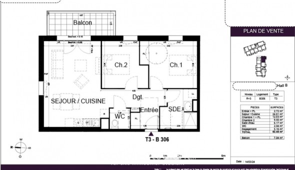 Logement �tudiant Location T3 Vide La Chapelle Saint Mesmin (45380)