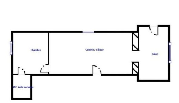 Logement �tudiant T3 &agrave; La Seyne sur Mer (83500)