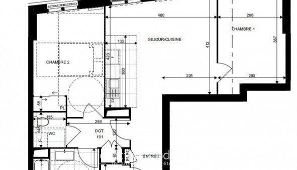 Logement tudiant T3 à Le Blanc Mesnil (93150)