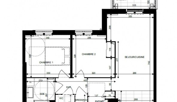 Logement tudiant T3 à Le Blanc Mesnil (93150)