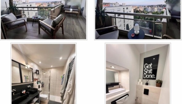 Logement tudiant T3 à Le Cannet (06110)