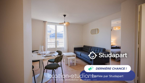 Logement tudiant Location T3 Meublé Le Havre (76620)