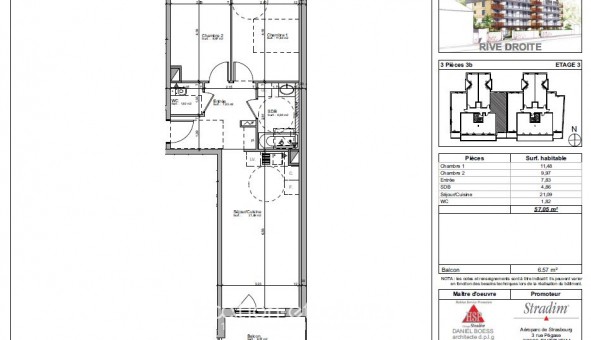 Logement tudiant T3 à Le Me sur Seine (77350)