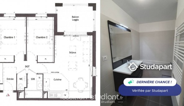 Logement �tudiant T3 &agrave; Le Plessis Robinson (92350)