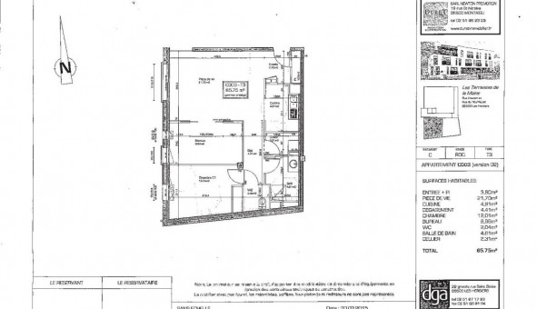 Logement �tudiant T3 &agrave; Les Herbiers (85500)