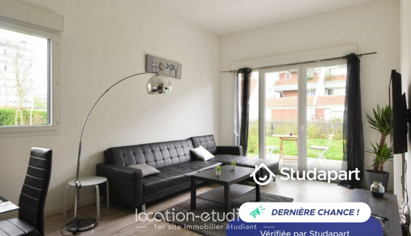 Logement tudiant Location T3 Meublé Lille (59800)