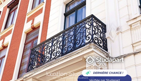 Logement �tudiant T3 &agrave; Lille (59800)