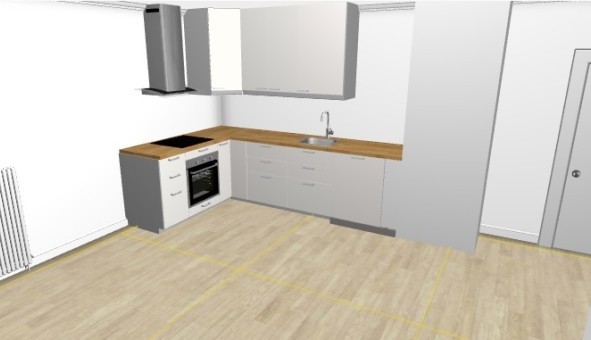 Logement �tudiant T3 &agrave; Lille (59800)