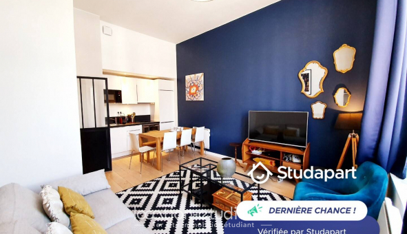 Logement �tudiant T3 &agrave; Lille (59800)