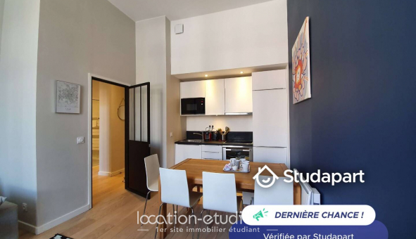 Logement �tudiant T3 &agrave; Lille (59800)