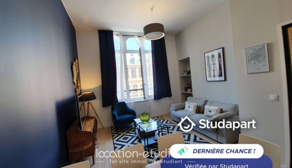 Logement �tudiant T3 &agrave; Lille (59800)